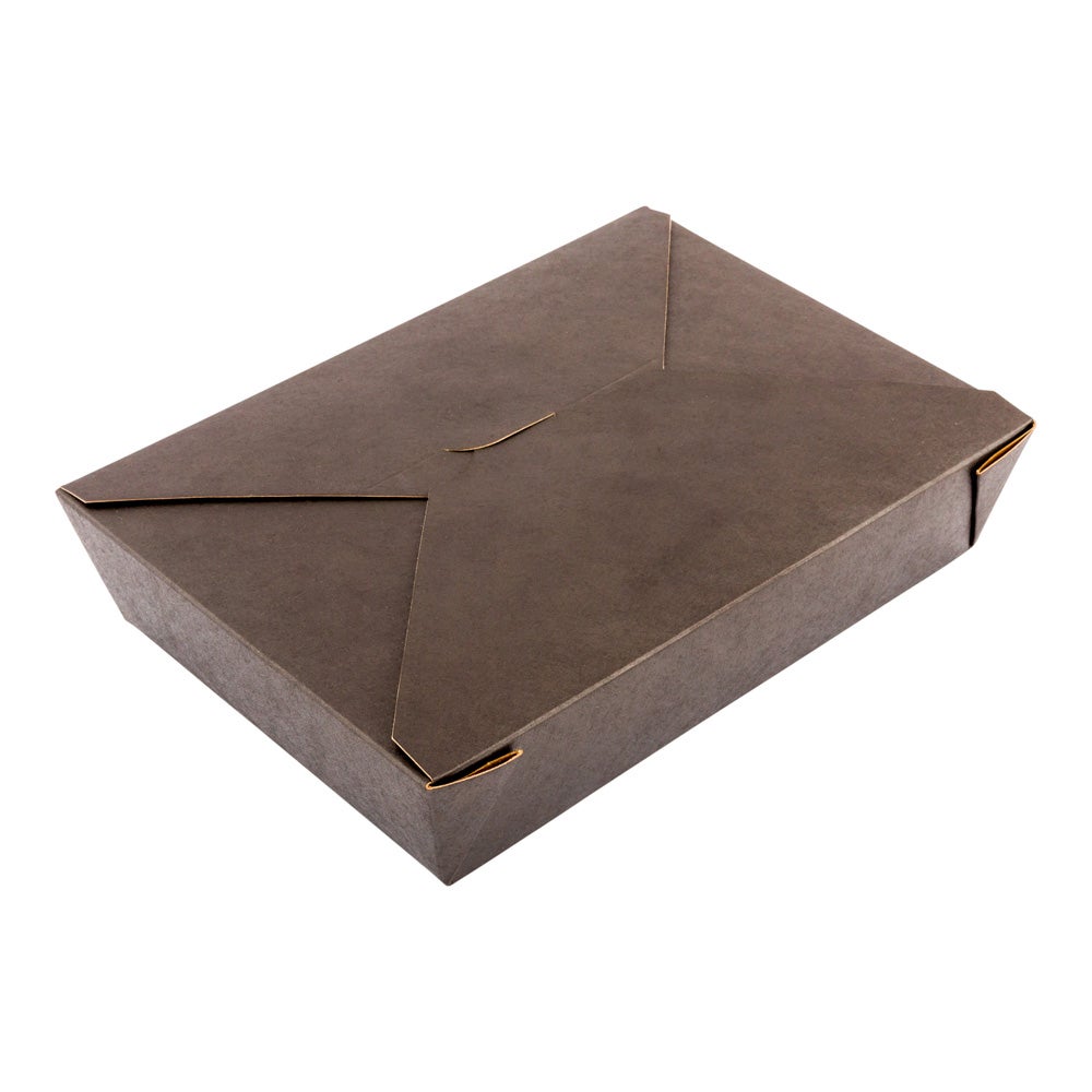 Boxes, Take-Out, 49 Ounces #2, Paper, Black, 49 Ounce,1 - 200 COUNT
