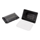 Trays, Sushi, 5 x 7 Inch, Renewable & Compostable, with Lid,12 - 100 COUNT