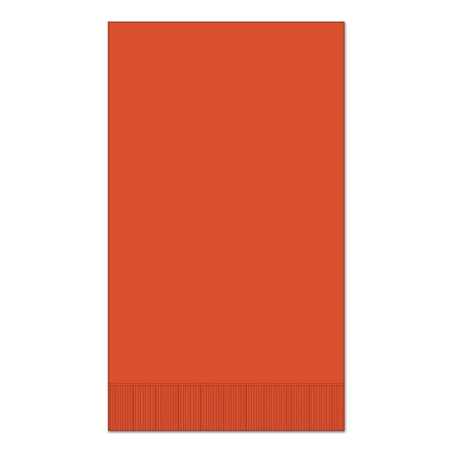 Napkins, Dinner, 2-Ply, Orange, 1/8 Fold, 15 x 17 Inch,1 - 1000 COUNT