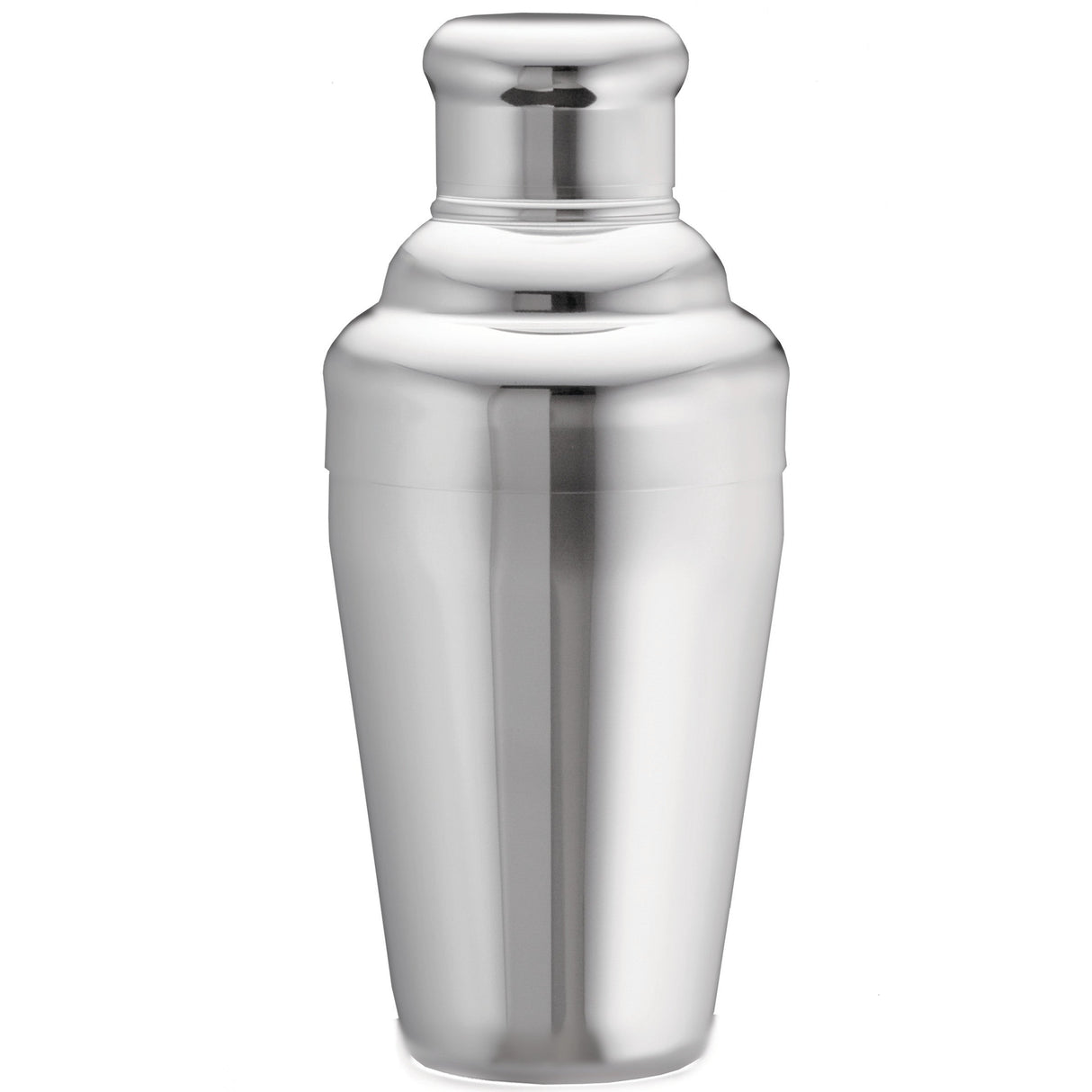Shakers, Cocktail, 12 Ounce, 3-Piece, Stainless Steel, 10727875051551, 12 Ounce,4 - 1 EACH