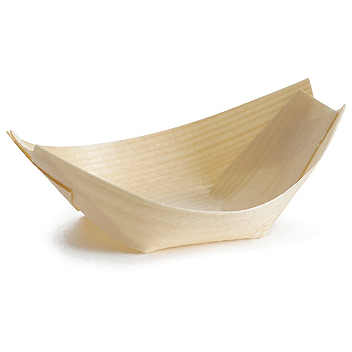 Boats, Serving, 5 Ounce, Pine Wood, Natural, Biodegradable, 5 Ounce,12 - 50 COUNT