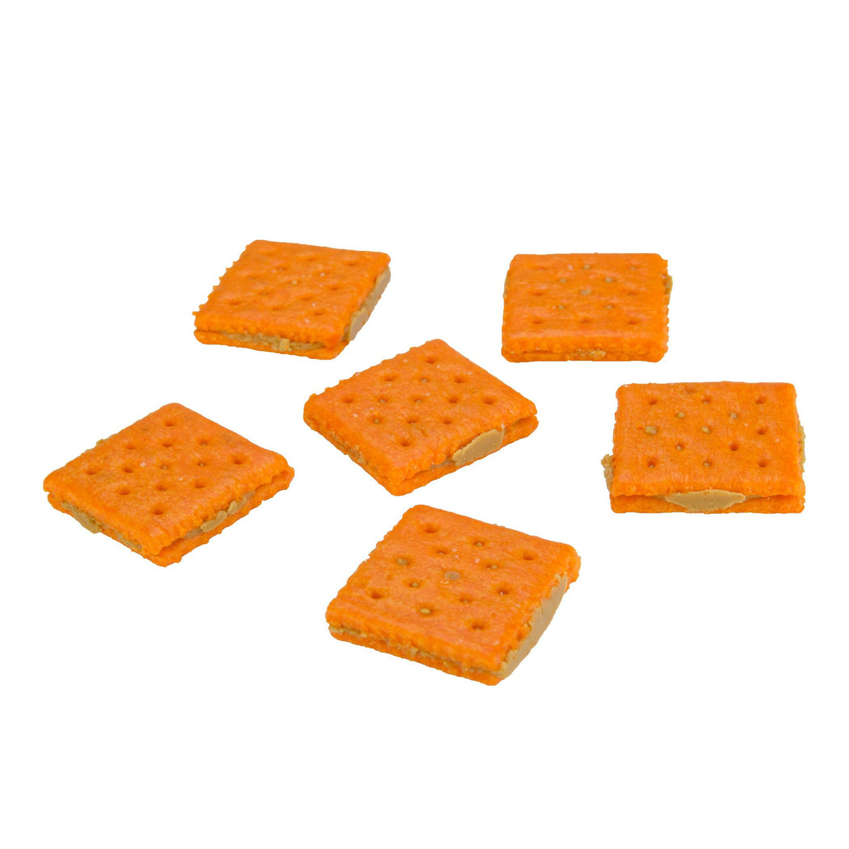 Crackers, Sandwich, Cheese & Peanut Butter, Individual Packets, 00030100211648, 1.8 Ounce,12 - 12 COUNT