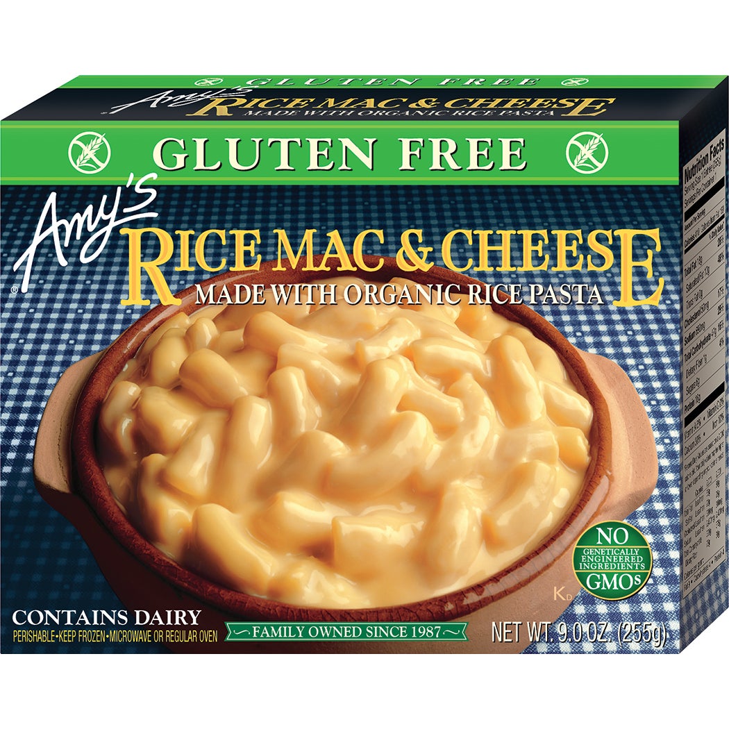 Entree, Macaroni & Cheese, Rice Noodle,12 - 9 OUNCE