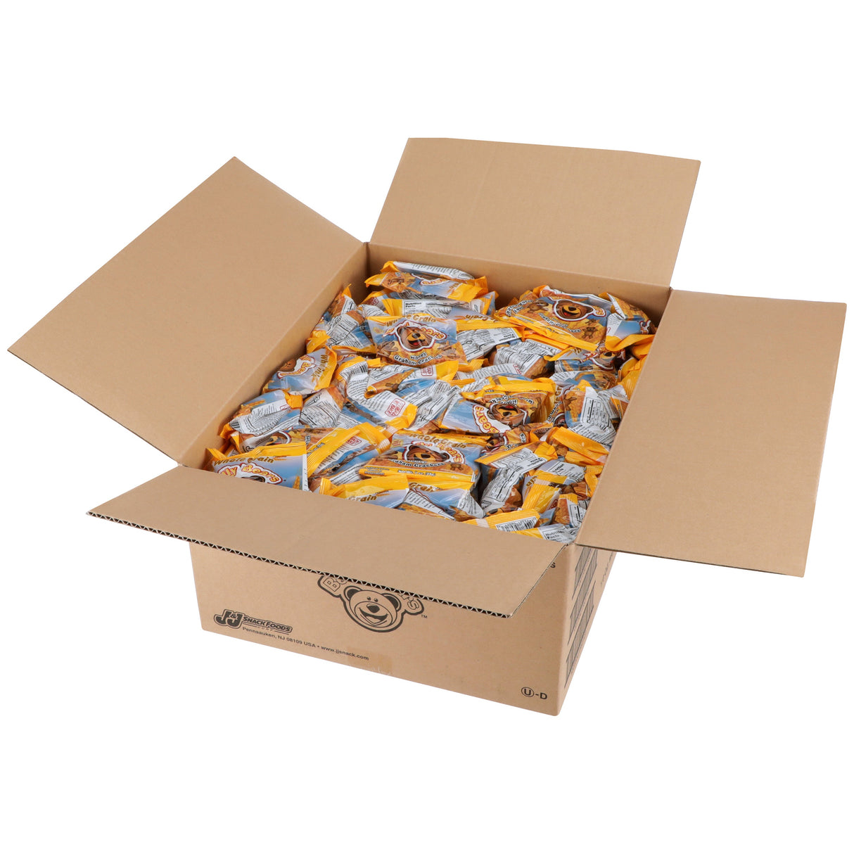 Crackers, Graham, Honey, Whole Grain, Bear-Shaped, Individually-Wrapped, 1 Ounce,1 - 200 COUNT