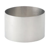 Food Rings, 3.5 Inch, Round, Stainless Steel,12 - 1 EACH