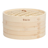 Steamer, 12 Inch, Bamboo, with Lid,1 - 1 EACH