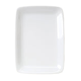 Platters, 8.5 x 12.25 Inch, Rectangle, White, Porcelain,12 - 1 EACH