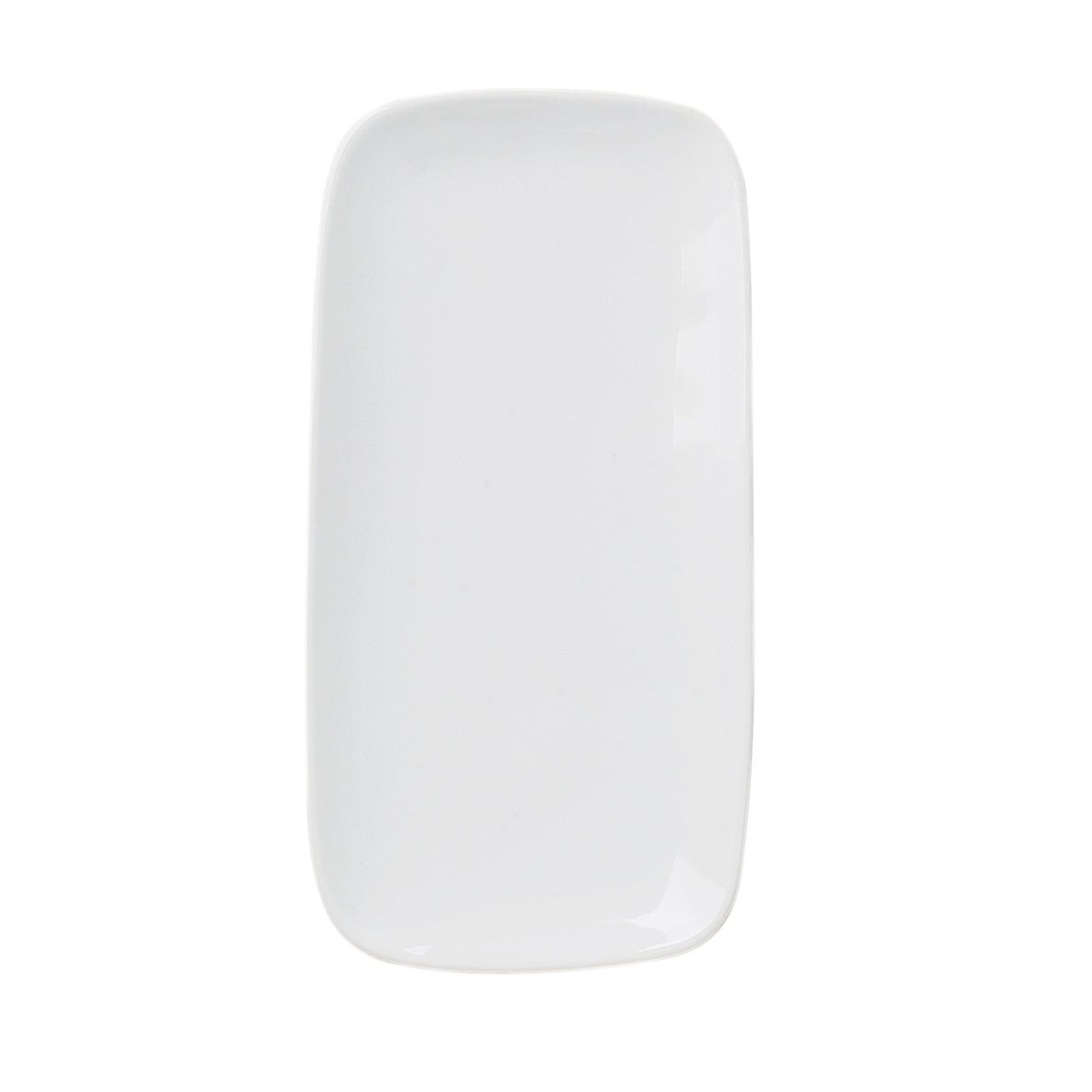 Platters, 4.5 x 9 Inch, White, Porcelain,18 - 1 EACH