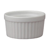 Ramekins, Porcelain, 3 Ounce, White, Round,6 - 1 EACH