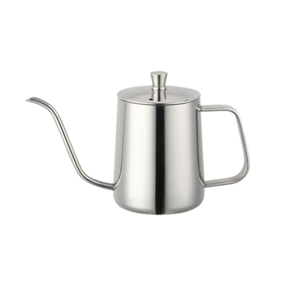 Kettle, Pour Over, 20 Ounce, Gooseneck, Stainless Steel, with Lid,1 - 1 EACH