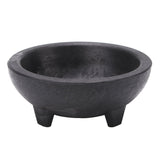 Bowls, Molcajete, 4 Ounce, Black, Plastic,10 - 1 COUNT
