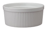 Ramekin, Porcelain, 64 Ounce, White, Round,1 - 1 EACH