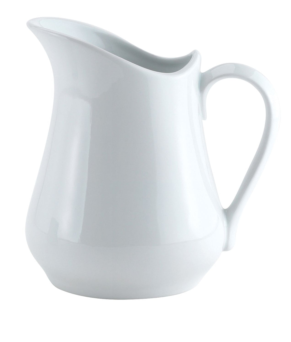 Pitchers, Milk & Creamer, 16 Ounce, Porcelain, White,12 - 1 EACH