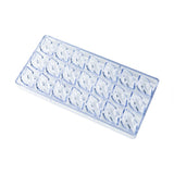 Molds, Chocolate, 21-Compartment, Lips-Shaped, Clear, Polycarbonate,10 - 1 EACH