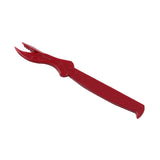 Fork, Seafood, 2 Prong, Red Plastic,100 - 1 EACH