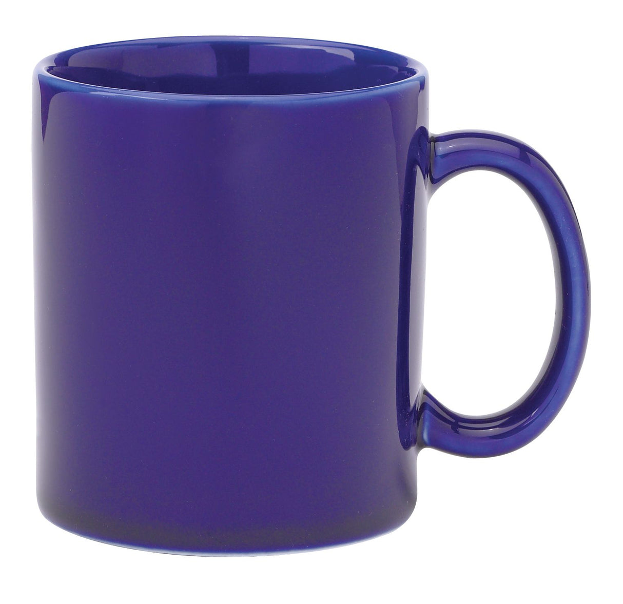 Mug, Porcelain, 9 Ounce, Cobalt,6 - 1 EACH