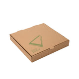 Boxes, Pizza, 14.25 x 14.25 x 1.75 Inch, Kraft, Printed,50 - 1 EACH