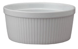 Ramekin, Porcelain, 48 Ounce, White, Round,1 - 1 EACH