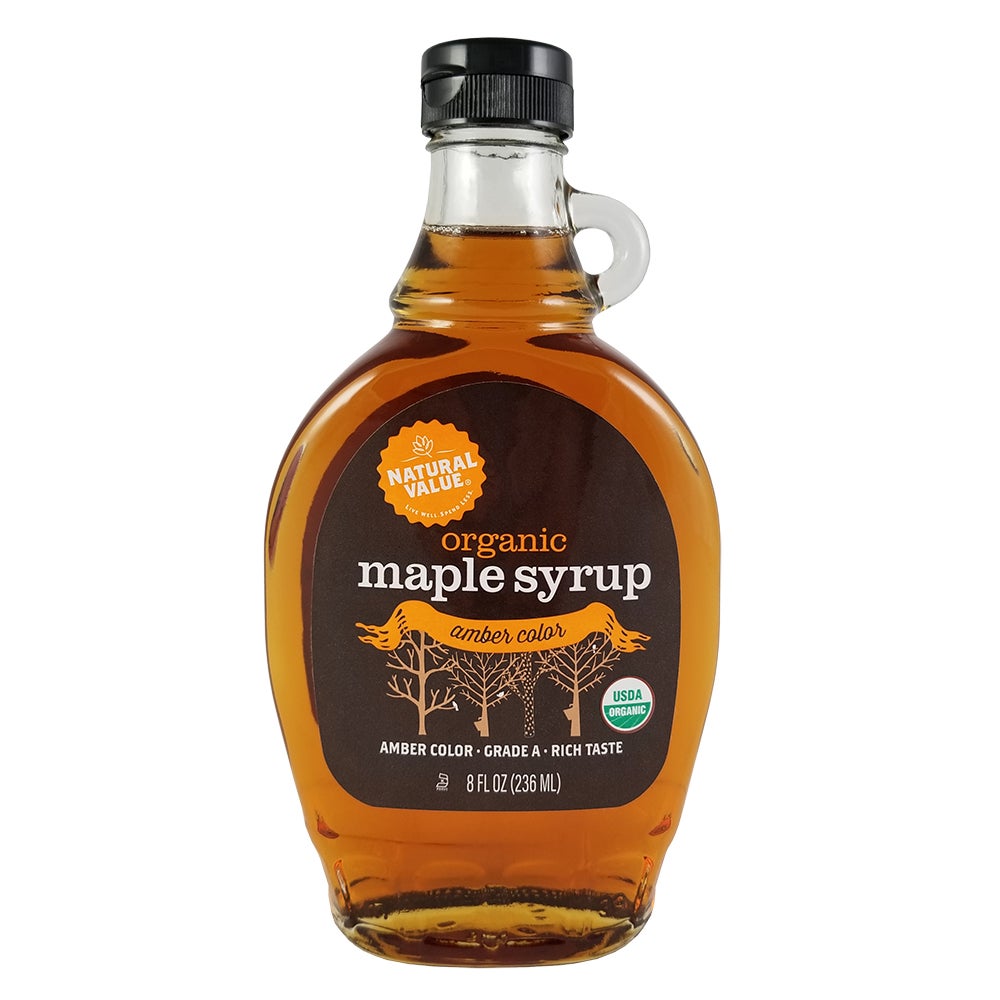 Syrup, Maple, Pure Grade A, Amber Rich,12 - 8 FLUID