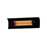 Heater, Patio, Wall-Mount, Black, Steel, Infrared, Electric,1 - 1 EACH