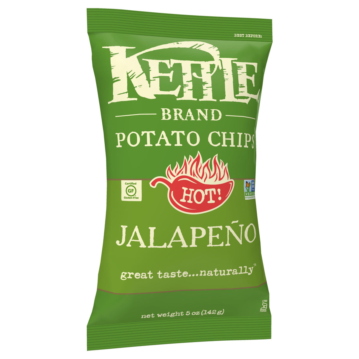 Chips, Potato, Jalapeno, Kettle Cooked,8 - 5 OUNCE