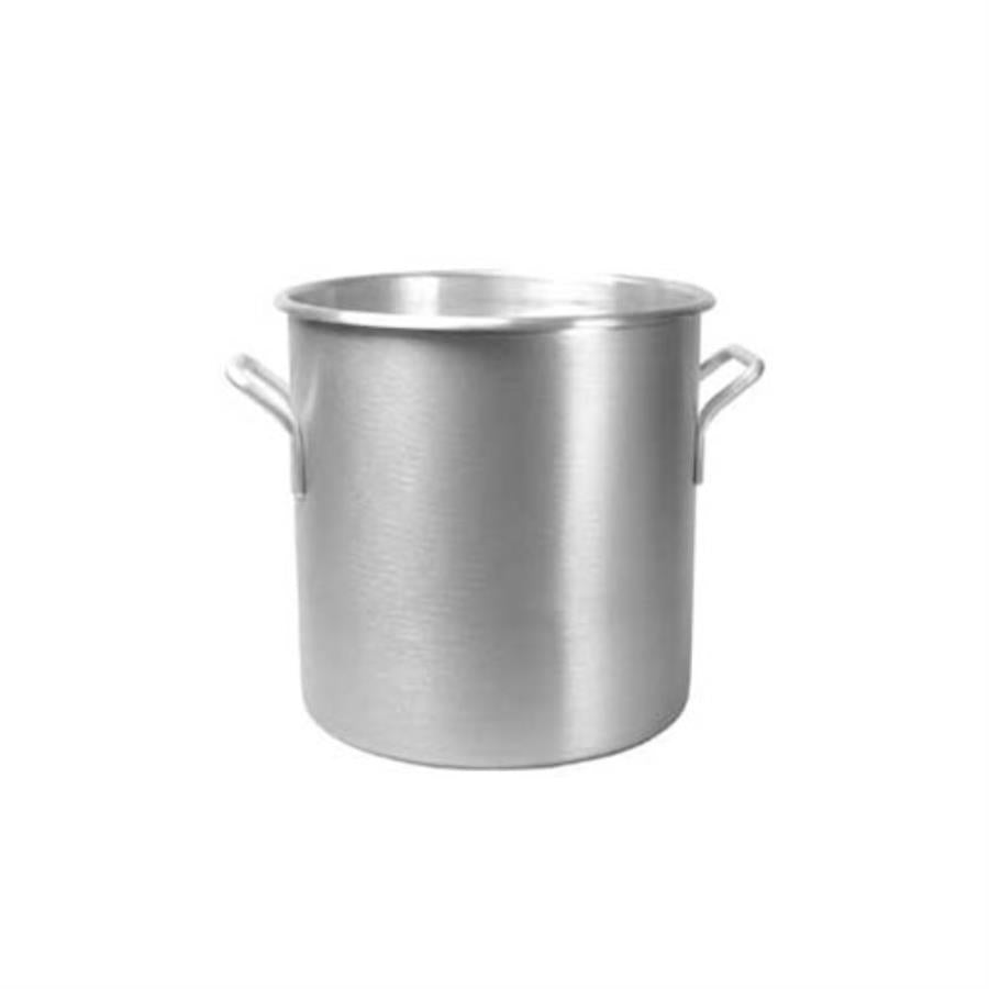 Pot, Stock, 30 Quart, Rolled Edge, Aluminum,1 - 1 EACH