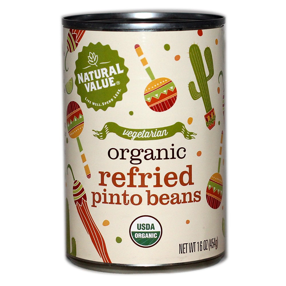 Refried Beans, Pinto,12 - 16 OUNCE