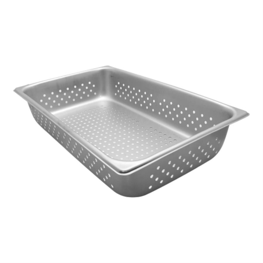 Pans, Food, Full-Size, Perforated, 4 Inch Deep, 22 Gauge,1 - 1 EACH