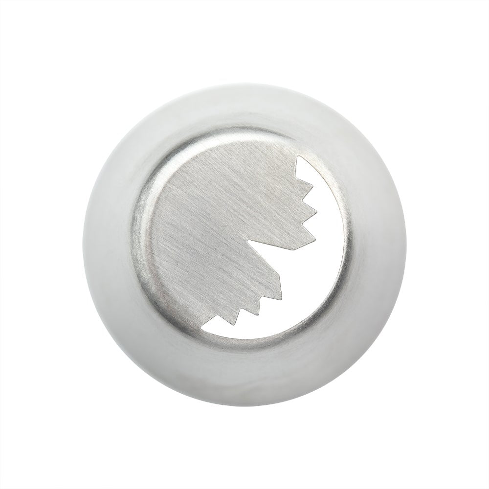 Piping Tip, Russian, Stainless Steel, #31, 1.5 x 1.5 x 1.75 Inch,1 - 1 EACH
