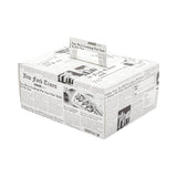 Boxes, Lunch, 9 x 7 x 3 Inch, Paper, Newspaper Print, Rectangular, with Handle,1 - 100 COUNT