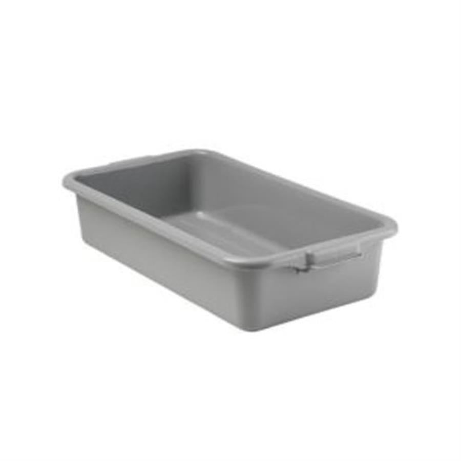 Boxes, Bus, 12 x 23.5 x 5.25 Inch, Gray, High Density Polyethylene,1 - 1 COUNT