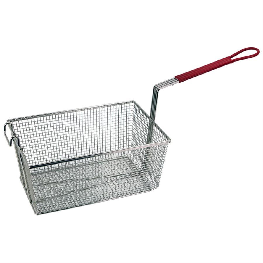Basket, Fry, 9.25 x 13.25 x 6 Inch, Wire, with Front Hook,1 - 1 EACH