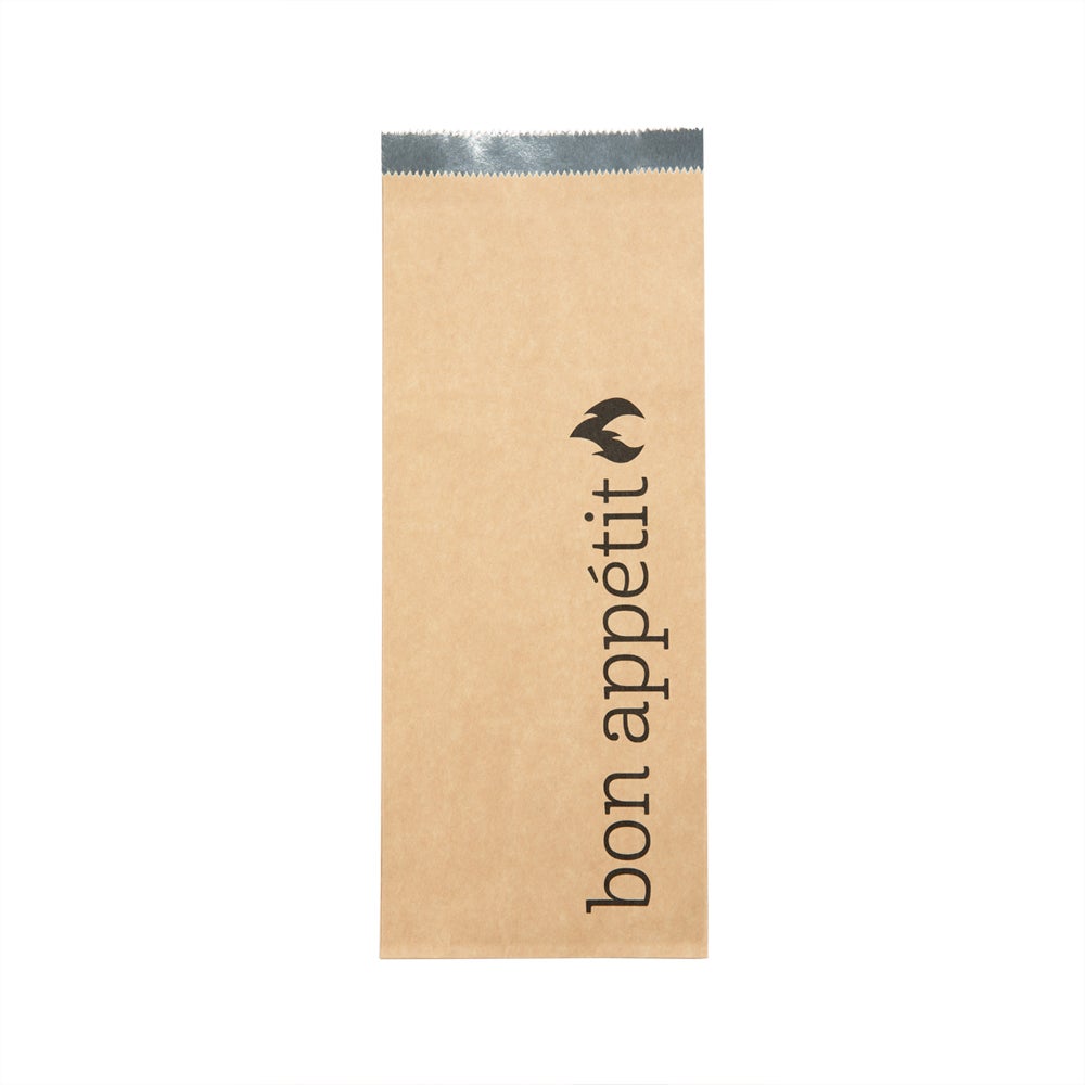 Bags, 4.5 x 2 x 11.5 Inch, Foil Paper, Kraft, Printed,1 - 100 COUNT