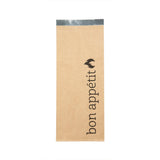 Bags, 4.5 x 2 x 11.5 Inch, Foil Paper, Kraft, Printed,1 - 100 COUNT