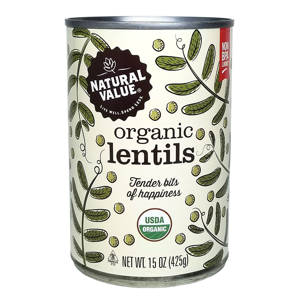 Beans, Lentil,12 - 15 OUNCE