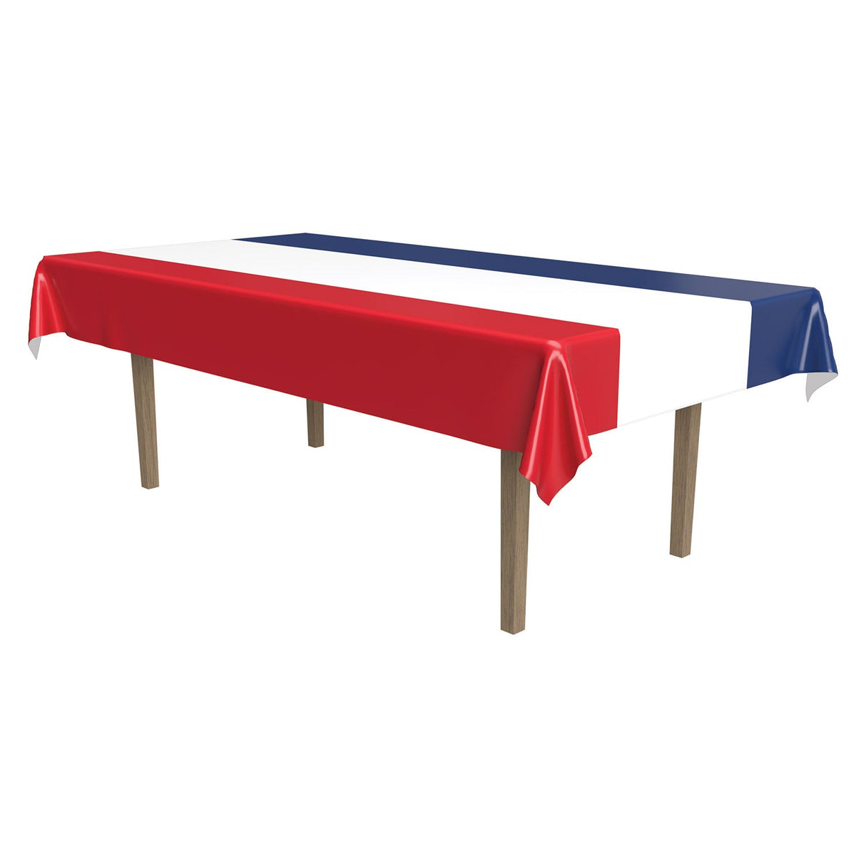 Tablecover, Plastic, Patriotic,1 - 12 COUNT