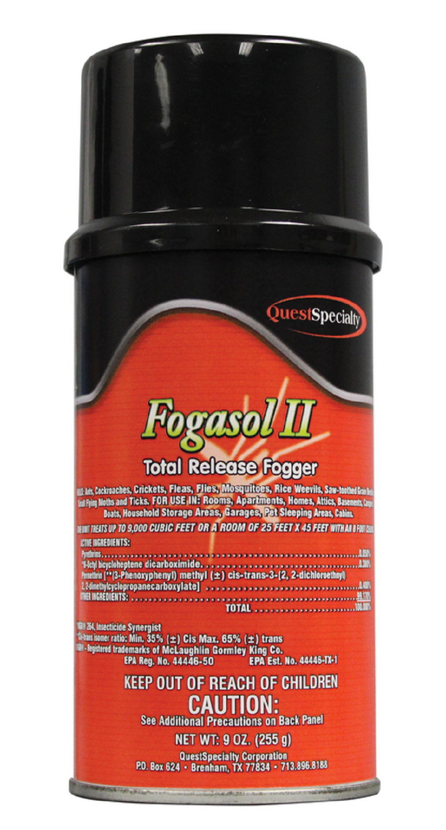 Insect Killer, Insecticide Fogger, Aerosol, Indoor, for Ants/Cockroaches/Mosquitos,12 - 9 FLUID