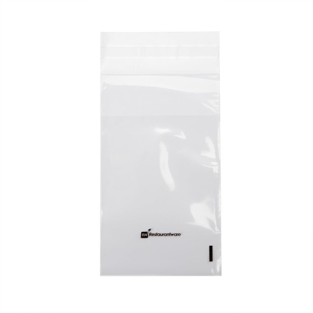 Bags, Sealable, 6 x 4 Inch, Plastic, Clear, with Plastic Lip & Tape,1 - 100 COUNT