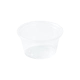 Cups, Portion, .8 Ounce, Plastic, Clear, Round,1 - 2000 COUNT