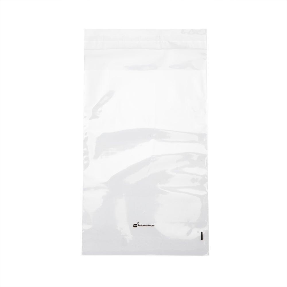Bags, Sealable, 9 x 6 Inch, Plastic, Clear, with Plastic Lip & Tape,1 - 100 COUNT