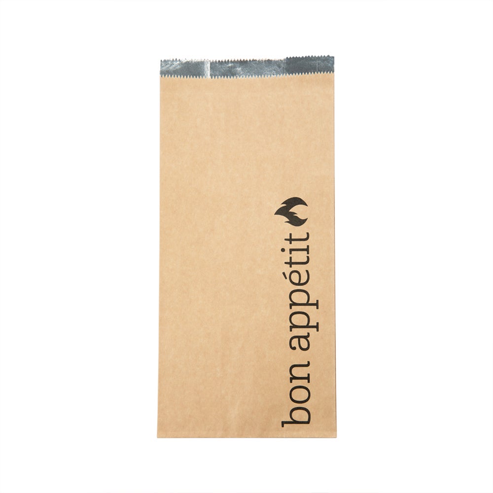 Bags, 6.5 x 4.25 x 14.5 Inch, Foil Paper, Kraft, Printed,1 - 100 COUNT