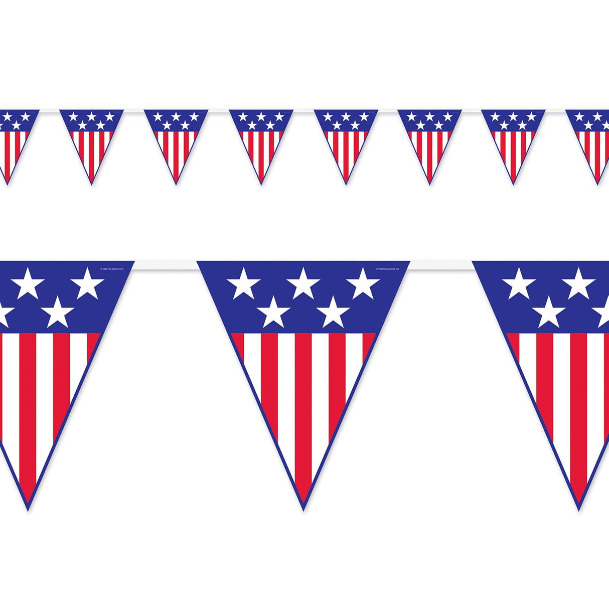 Banners, Pennant, Spirit of America,1 - 12 COUNT