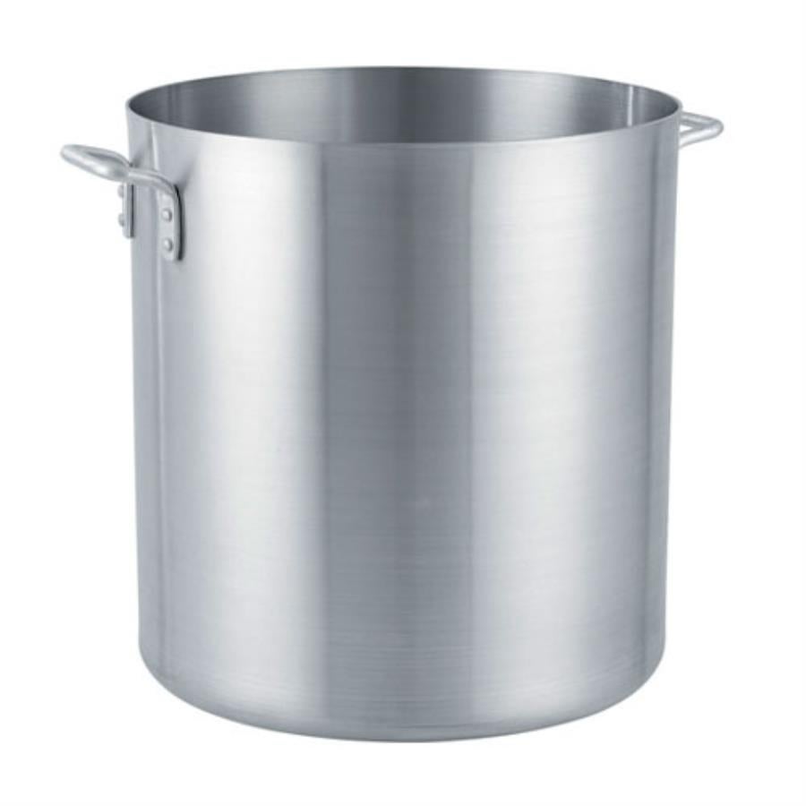 Pot, Stock, 32 Quart, Aluminum, with Silicone Grips,1 - 1 EACH