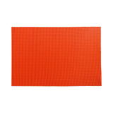 Placemats, 12 x 16 Inch, Carmel Mesh, Tangerine, Woven Vinyl,1 - 6 COUNT