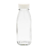 Bottle, French Countryside 12 Ounce, Square, Clear, Glass, with Tamper Evident Cap, 12 Fluid Ounce,10 - 1 EACH