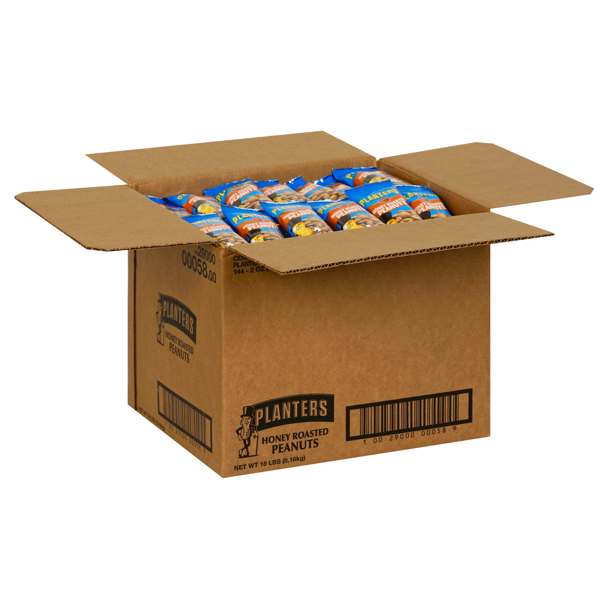 Peanuts, Honey Roasted, Single Serve,144 - 2 OUNCE