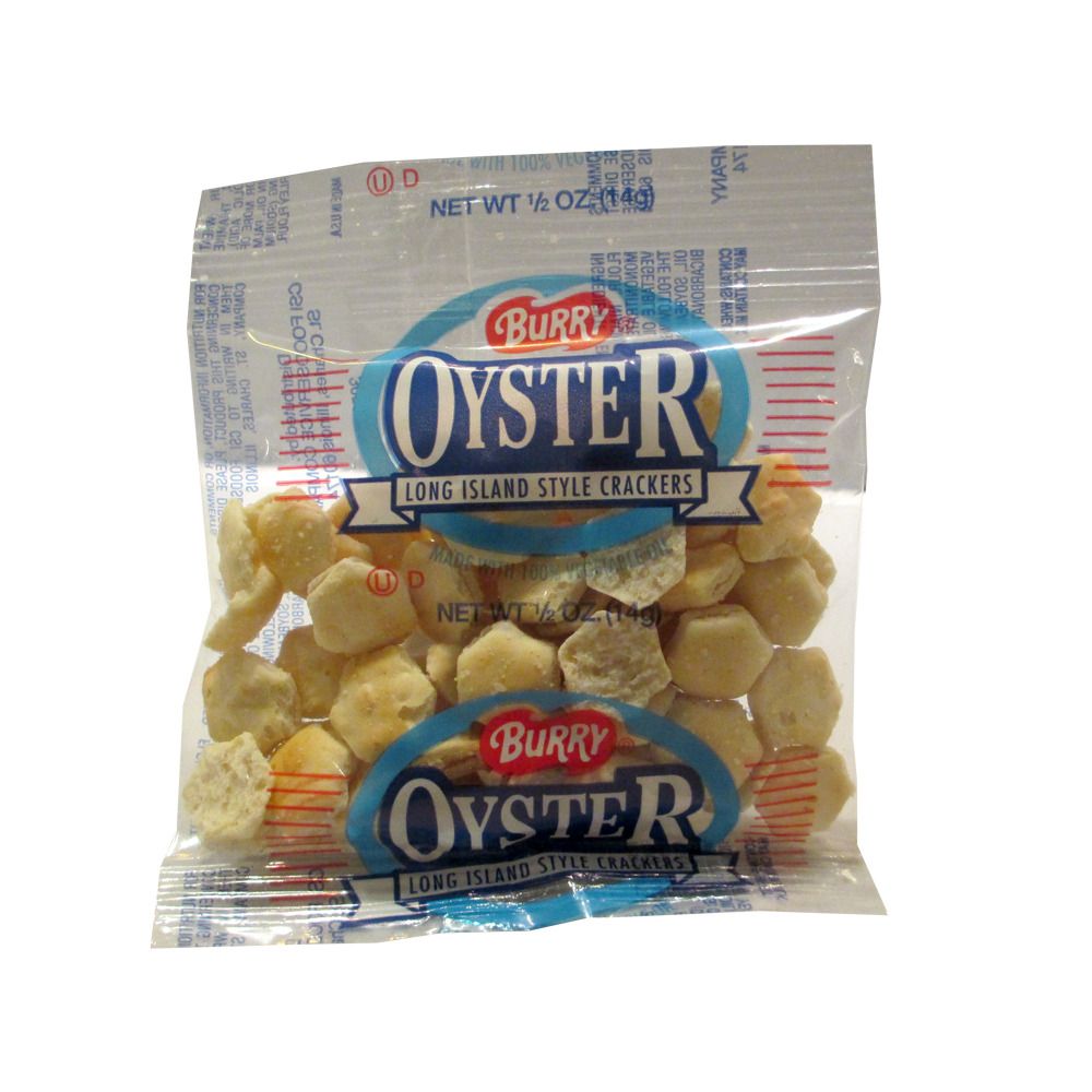 Crackers, Oyster, Small, Individual Packets,150 - 0.5 OUNCE