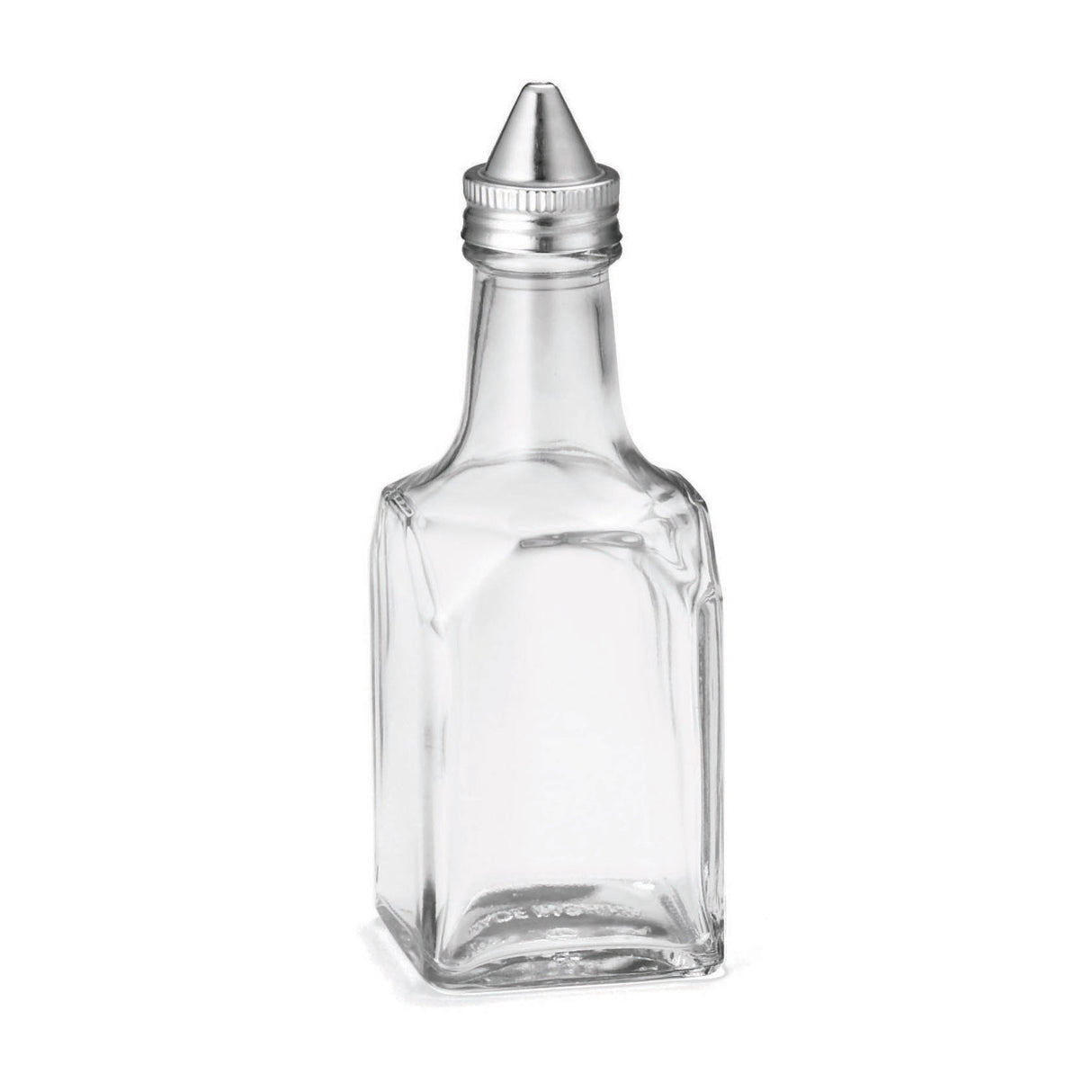 Dispensers, Oil & Vinegar, 6 Ounce, Clear, Glass, with Stainless Steel Tops, 30727875064401, 6 Ounce,4 - 4 COUNT