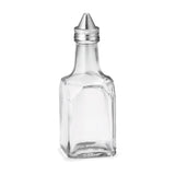 Dispensers, Oil & Vinegar, 6 Ounce, Clear, Glass, with Stainless Steel Tops, 30727875064401, 6 Ounce,4 - 4 COUNT