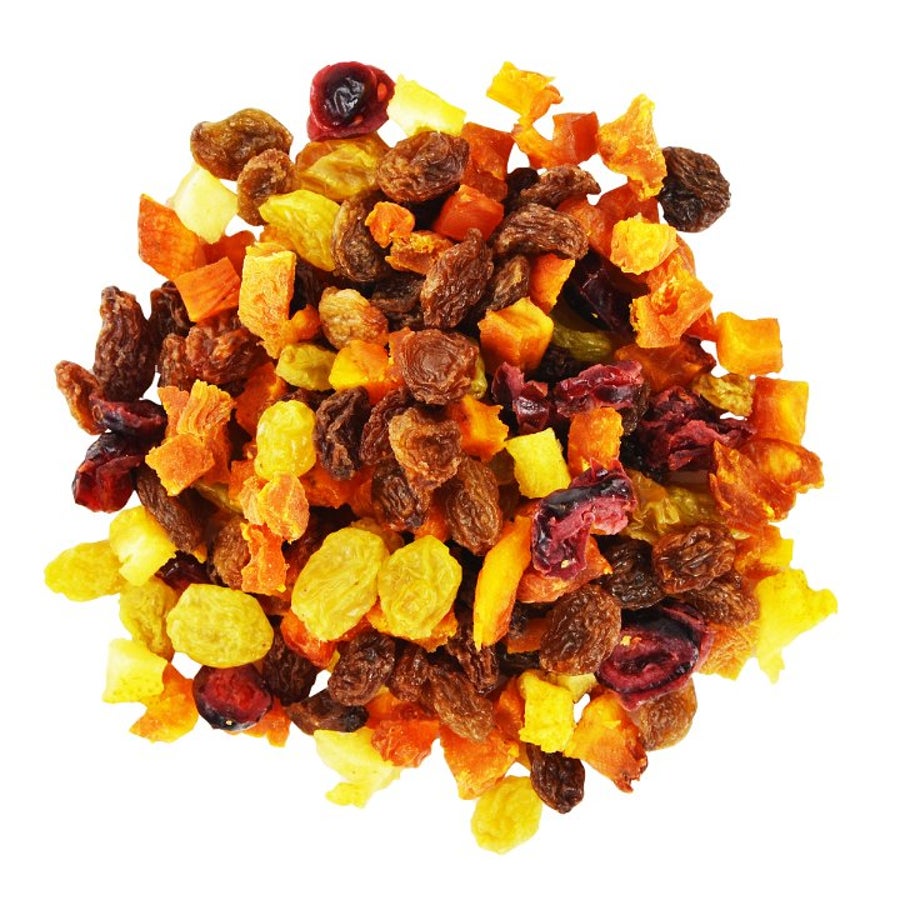 Medley, Baker's Fruit, Diced, with Apricots/Peaches/Nectarines/Raisins/Pears/Cranberries, Dried, Bulk,1 - 5 POUND
